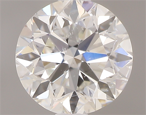 Picture of 0.70 Carats, Round with Very Good Cut, H Color, SI2 Clarity and Certified by GIA