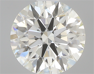 Picture of 0.57 Carats, Round with Excellent Cut, K Color, VS1 Clarity and Certified by GIA