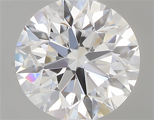 Picture of 0.50 Carats, Round with Excellent Cut, E Color, VVS1 Clarity and Certified by GIA