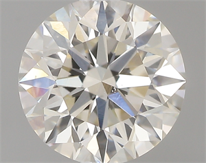 Picture of 0.84 Carats, Round with Excellent Cut, L Color, SI1 Clarity and Certified by GIA