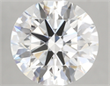 Del inventario de diamantes de laboratorio, 4.24 quilates, Redondo , Color F, claridad vs1 y certificado GIA