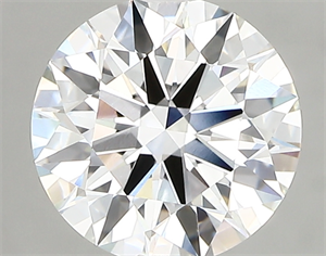 Picture of Lab Created Diamond 2.29 Carats, Round with ideal Cut, F Color, vvs2 Clarity and Certified by IGI
