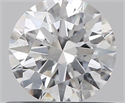 0.51 Carats, Round with Excellent Cut, D Color, SI2 Clarity and Certified by GIA