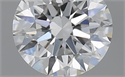 0.63 Carats, Round with Excellent Cut, E Color, VVS1 Clarity and Certified by GIA