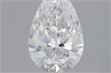 1.52 Carats, Pear D Color, IF Clarity and Certified by GIA