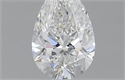 0.90 Carats, Pear F Color, VS1 Clarity and Certified by GIA