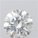 0.44 Carats, Round with Excellent Cut, G Color, SI1 Clarity and Certified by GIA
