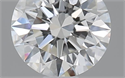 0.55 Carats, Round with Excellent Cut, G Color, VVS2 Clarity and Certified by GIA