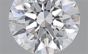 Picture of 0.51 Carats, Round with Excellent Cut, D Color, VS1 Clarity and Certified by GIA