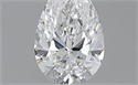 0.61 Carats, Pear E Color, VS2 Clarity and Certified by GIA