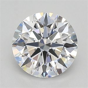 Picture of Lab Created Diamond 1.02 Carats, Round with ideal Cut, D Color, vs1 Clarity and Certified by IGI