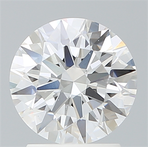 Picture of Lab Created Diamond 2.01 Carats, Round with Ideal Cut, E Color, VS1 Clarity and Certified by IGI