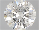 0.58 Carats, Round with Excellent Cut, I Color, SI1 Clarity and Certified by GIA