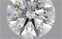 1.30 Carats, Round with Excellent Cut, I Color, SI1 Clarity and Certified by GIA