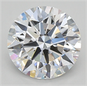 Del inventario de diamantes de laboratorio, 2.04 quilates, Redondo , Color D, claridad vs2 y certificado IGI