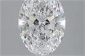 2.16 Carats, Oval D Color, FL Clarity and Certified by GIA