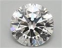 Lab Created Diamond 1.72 Carats, Round with ideal Cut, E Color, vs1 Clarity and Certified by IGI