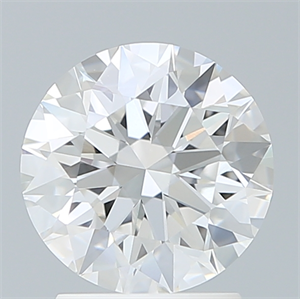 Picture of Lab Created Diamond 2.11 Carats, Round with Ideal Cut, F Color, VVS2 Clarity and Certified by IGI