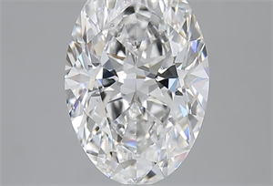 Picture of 3.01 Carats, Oval E Color, SI1 Clarity and Certified by GIA