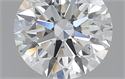 2.01 Carats, Round with Excellent Cut, G Color, VS1 Clarity and Certified by GIA