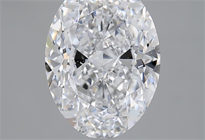 Picture of 3.52 Carats, Oval D Color, SI1 Clarity and Certified by GIA