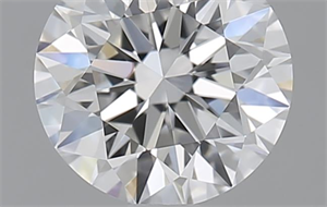 Picture of 0.80 Carats, Round with Excellent Cut, F Color, VVS1 Clarity and Certified by GIA