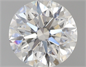 0.75 Carats, Round with Excellent Cut, E Color, VS1 Clarity and Certified by GIA