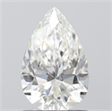 1.01 Carats, Pear H Color, VVS1 Clarity and Certified by GIA