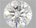 0.52 Carats, Round with Excellent Cut, G Color, VS2 Clarity and Certified by GIA