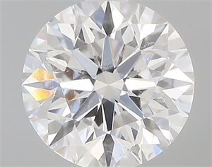 Picture of 0.61 Carats, Round with Excellent Cut, D Color, SI2 Clarity and Certified by GIA