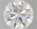 0.73 Carats, Round with Excellent Cut, E Color, VVS2 Clarity and Certified by GIA
