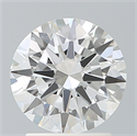 Lab Created Diamond 2.01 Carats, Round with Excellent Cut, E Color, VS1 Clarity and Certified by IGI