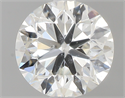 0.70 Carats, Round with Very Good Cut, I Color, SI2 Clarity and Certified by GIA
