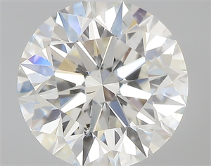 Picture of 0.83 Carats, Round with Excellent Cut, I Color, SI1 Clarity and Certified by GIA