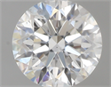 0.53 Carats, Round with Excellent Cut, F Color, VS2 Clarity and Certified by GIA