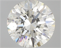 0.77 Carats, Round with Excellent Cut, I Color, VS2 Clarity and Certified by GIA