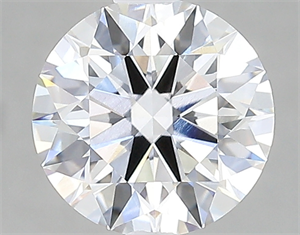 Picture of Lab Created Diamond 2.09 Carats, Round with ideal Cut, E Color, vvs2 Clarity and Certified by IGI