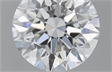 0.90 Carats, Round with Excellent Cut, F Color, SI1 Clarity and Certified by GIA