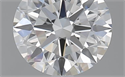 0.72 Carats, Round with Excellent Cut, F Color, IF Clarity and Certified by GIA