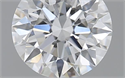 0.55 Carats, Round with Excellent Cut, D Color, VS1 Clarity and Certified by GIA