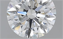 1.20 Carats, Round with Excellent Cut, E Color, SI1 Clarity and Certified by GIA