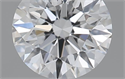 0.40 Carats, Round with Excellent Cut, D Color, IF Clarity and Certified by GIA