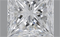 0.80 Carats, Princess E Color, VS2 Clarity and Certified by GIA