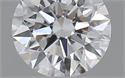 0.41 Carats, Round with Excellent Cut, D Color, VVS1 Clarity and Certified by GIA