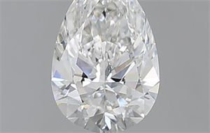 Picture of 0.81 Carats, Pear H Color, SI1 Clarity and Certified by GIA