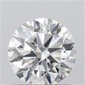 0.74 Carats, Round with Excellent Cut, E Color, VS1 Clarity and Certified by GIA