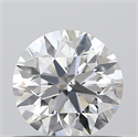 0.60 Carats, Round with Excellent Cut, F Color, VS2 Clarity and Certified by GIA