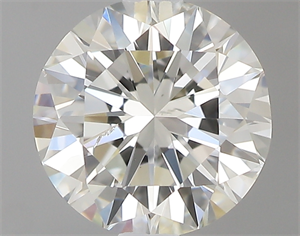 Picture of 0.70 Carats, Round with Very Good Cut, K Color, SI1 Clarity and Certified by GIA