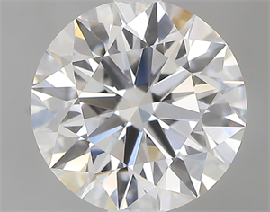 Picture of 0.74 Carats, Round with Excellent Cut, E Color, VS2 Clarity and Certified by GIA