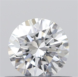 Picture of 0.42 Carats, Round with Excellent Cut, D Color, VVS1 Clarity and Certified by GIA
